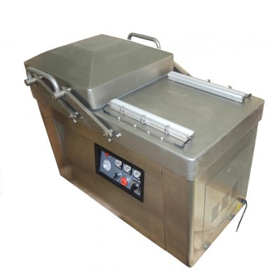 Двухкамерный напольный вакуумный упаковщик Hualian Machinery HVC-510S/2A-G